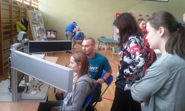 SPOTKANIE Z PRACOWNIKAMI I STUDENTAMI AWF
