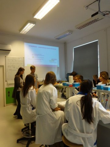 Naukowe warsztaty w BioCentrum Edukacji Naukowej w Warszawie
