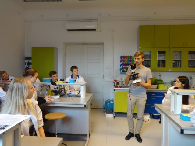 Naukowe warsztaty w BioCentrum Edukacji Naukowej w Warszawie