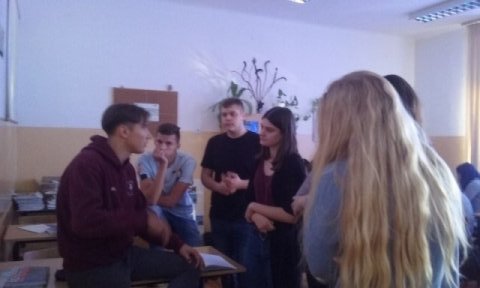 Nietypowa lekcja w ramach projektu: „Let me tell you a story”