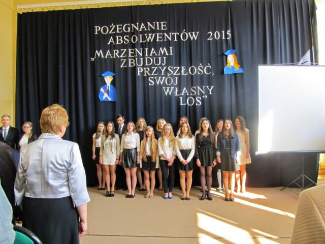 Pożegnanie absolwentów 2015
