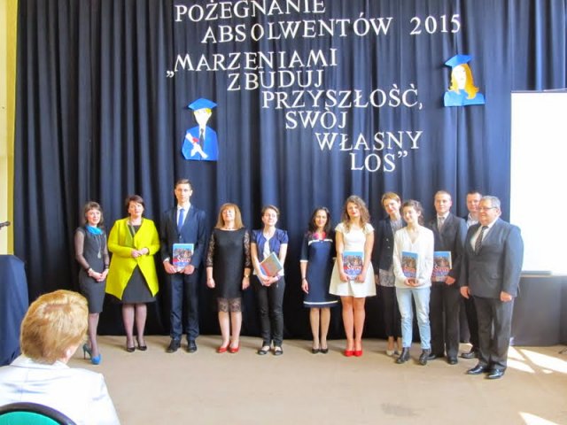 Pożegnanie absolwentów 2015