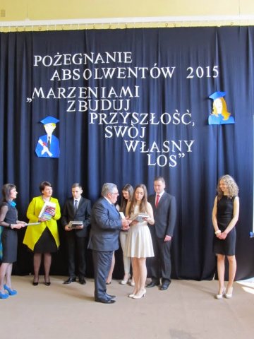 Pożegnanie absolwentów 2015
