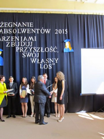 Pożegnanie absolwentów 2015