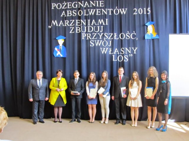 Pożegnanie absolwentów 2015