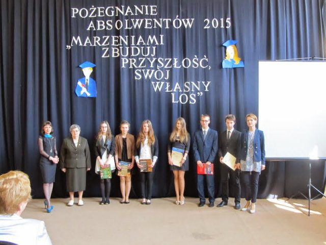 Pożegnanie absolwentów 2015