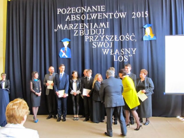 Pożegnanie absolwentów 2015
