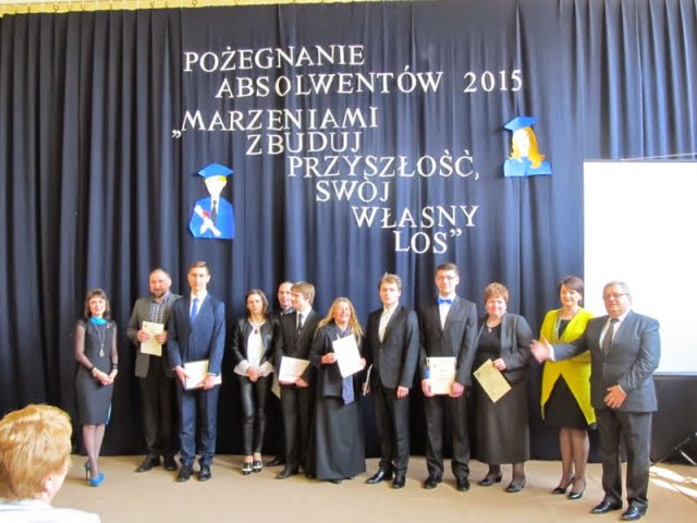 Pożegnanie absolwentów 2015