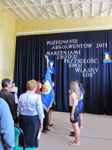 Pożegnanie absolwentów 2015