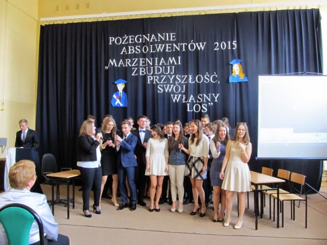 Pożegnanie absolwentów 2015
