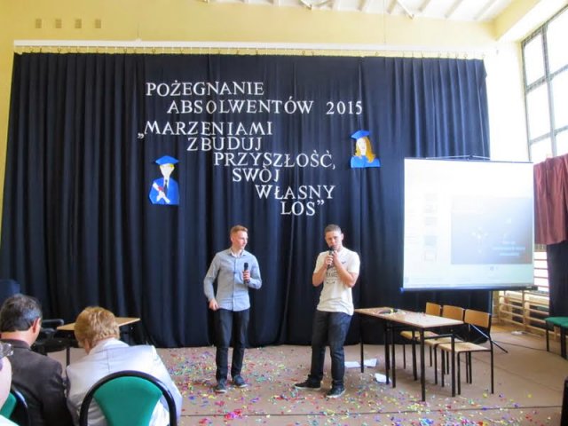 Pożegnanie absolwentów 2015