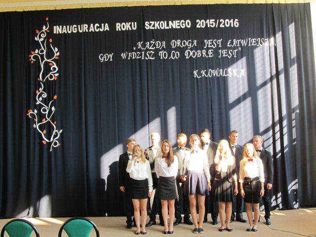 ROZPOCZĘCIE ROKU SZKOLNEGO 2015/2016