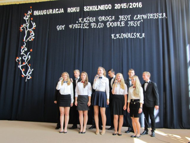 ROZPOCZĘCIE ROKU SZKOLNEGO 2015/2016