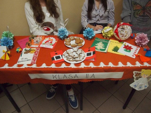Weihnachtsmarkt w naszej szkole!