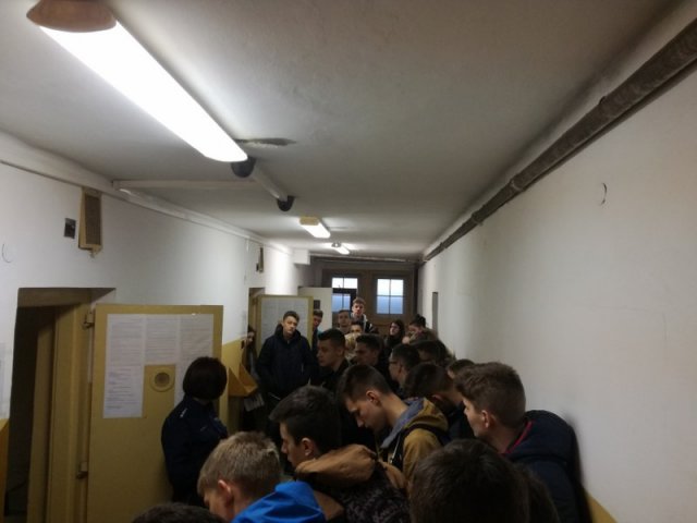 Z wizytą w Komendzie Powiatowej Policji! 	