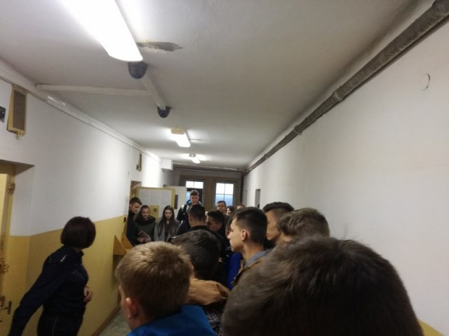 Z wizytą w Komendzie Powiatowej Policji! 	