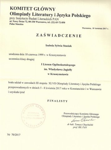 Finaliści na miarę mistrzów - wielki sukces naszych Jagiellończyków!