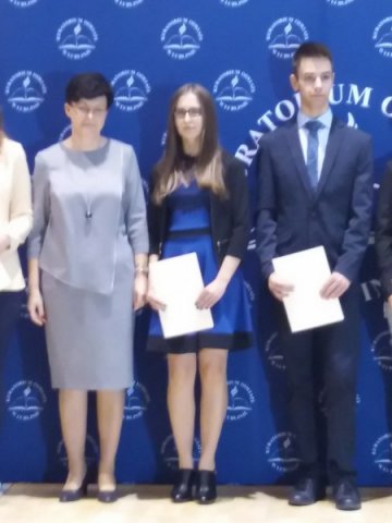 Uczennica I LO , Paulina Kostrzanowska,  stypendystką Prezesa Rady Ministrów