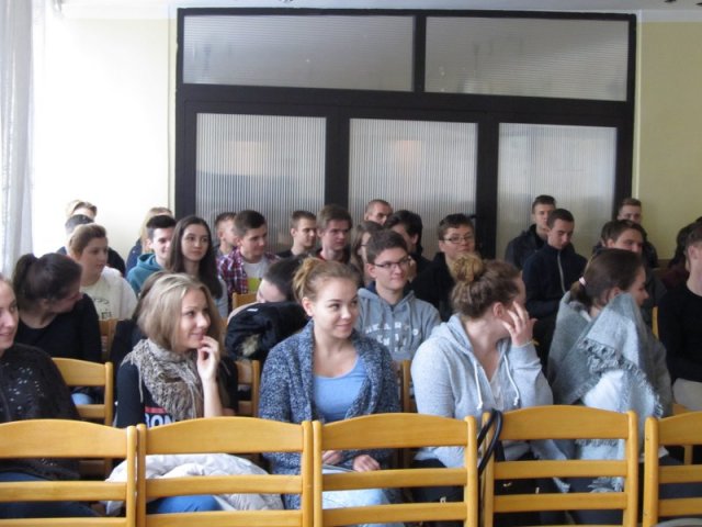 Spotkanie maturzystów z przedstawicielami lubelskich uczelni.