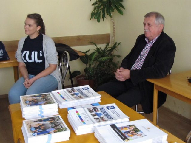 Spotkanie maturzystów z przedstawicielami lubelskich uczelni.