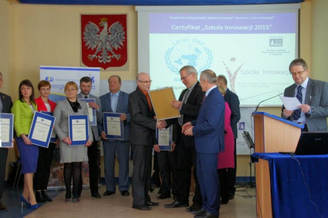 I LO ponownie "Szkołą Innowacji"