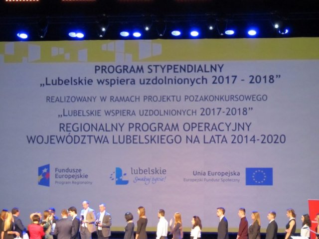 Lubelskie wspiera uzdolnionych